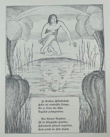 Drugulin Press/Signed - Heinrich Heine/ R. Hadl - Prinzessin