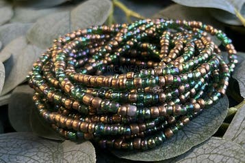 Waist Beads / Afrikaanse Heupketting - EDAZA - Groen (elasti, Ophalen of Verzenden, Nieuw