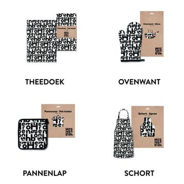 s-Hertogenbosch voordeelpakket keukentextiel, Huis en Inrichting, Verzenden, Nieuw, Overige kleuren, Overige typen