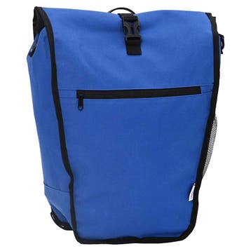 vidaXL Fietstas Blauw 34 x 16 x 59 cm Polyester, Fietsen en Brommers, Verzenden, Nieuw
