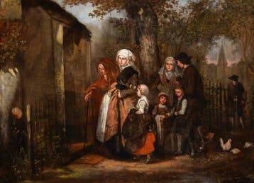 Hollandse School (XVIII) - Terugkeer van de Ochtendmis (No