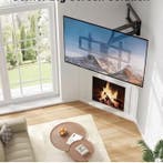 TV Muurbeugel 32–70 inch Uitschuifbaar Draaibaar Kantelbaar, Audio, Tv en Foto, Televisiebeugels, Verzenden, Nieuw