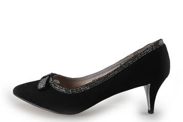 Jumex Pumps in maat 39 Zwart, Pumps, Verzenden, Zwart, Zo goed als nieuw
