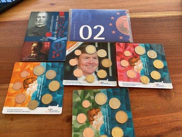 Nederland. Year Set (BU) 2002/2016 (6 sets) (Zonder