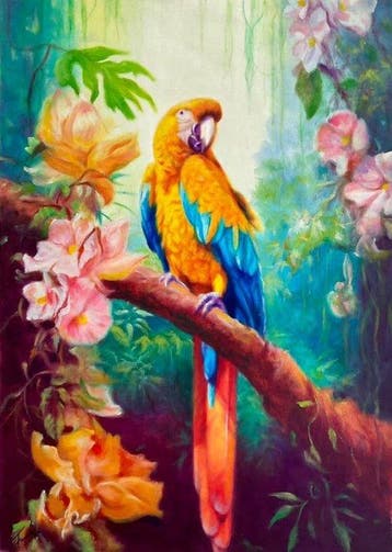Fernando (XXI) - Guacamayo Tropical, Antiek en Kunst