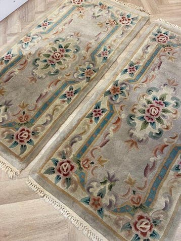 2 x China Tapijten - Tapijt - 157 cm - 79 cm, Nieuw
