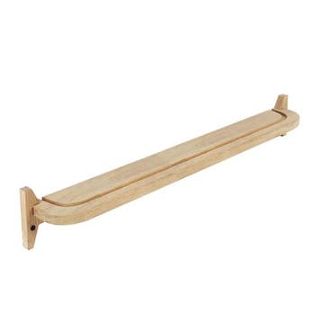 Wandplank Hout Eiken 80 cm Ongelakt, Nieuw