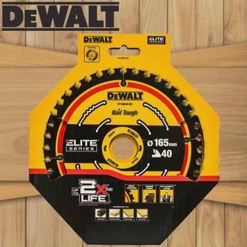 DEWALT DT10640 Cirkelzaagblad 165mm, 40T - Duurzaam & Precis, Verzenden, Nieuw
