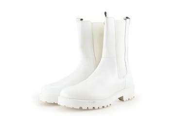 Nelson Chelsea boots in maat 41 Wit, Verzenden, Wit, Overige typen, Zo goed als nieuw