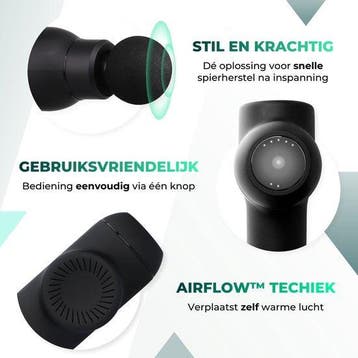 2dekans | Massagerr® Massage Gun PRO – Professioneel, Ophalen of Verzenden, Gebruikt