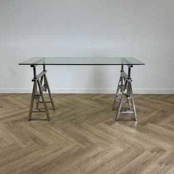 Design bureau Eichholtz shaker (Lookalike) 150x70 cm, glas -, Ophalen of Verzenden, Gebruikt
