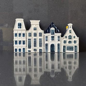 KLM-huisje (4) - BOLS - n. 61 - 63 - 64 - 66 - KLM voor, Antiek en Kunst