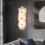 Luxe Marmeren Wandlamp – Albast & Koper, Modern & Elegant, Huis en Inrichting, Verzenden, Nieuw