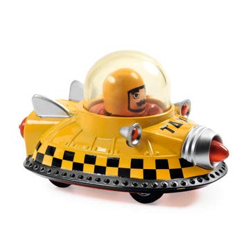Djeco speelgoedauto Space Taxi - Cr van €9,99 voor €9,90, Ophalen of Verzenden, Nieuw