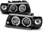 Koplampen VW Polo 6N Angel Eyes Zwart, Ophalen of Verzenden, Nieuw
