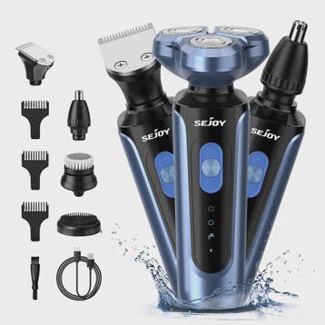 Elektrisch Scheerapparaat voor Mannen: 5-in-1 Multifunctione, Verzenden, Nieuw
