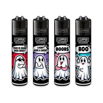 Clipper Aansteker - Ghosts Boo       BOOBS, Ophalen of Verzenden, Nieuw