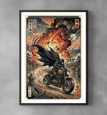 Sato Hageshi - The Last Escape - Batman - Signed and
