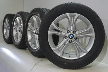 BMW X3 X4 G01 G02 688 18 inch velgen Bridgestone Runflat Win, 18 inch, Gebruikt, Velg(en), Winterbanden