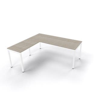 N-poot hoekbureau, 200x200cm, Overige plaatsen, Ophalen of Verzenden, Nieuw in verpakking, Bureau