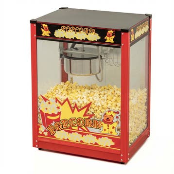HCB Popcornmachine - zwart - 230V, Verzenden, Nieuw in verpakking