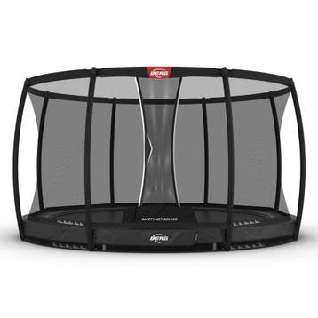 Berg InGround Trampoline Sport Elite met veiligheidsnet 380, Ophalen of Verzenden, Nieuw