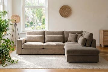 Hoekbank Leusden - hoekbanken, Nieuw, 150 cm of meer, Stof, 250 tot 300 cm