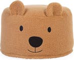 Childhome Teddy Beer Poef – 40x40x25 cm – Zachte Beige P, Kinderen en Baby's, Verzenden, Nieuw