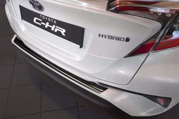 Rvs Grafiet bumperbescherming Toyota C-HR 2016-, Ophalen of Verzenden, Nieuw