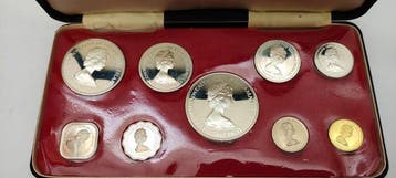 Bahamas. Elizabeth II. 1971 (9 monete)