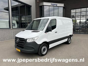 Zakelijke Lease |  Mercedes-Benz Sprinter 215 CDI L1 H1 / Tr, Stof, Gebruikt, Wit, Mercedes-Benz
