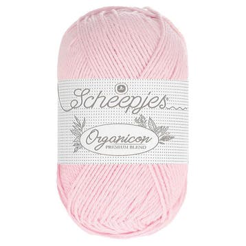 Scheepjes Organicon - 206 soft blossom - Biologisch Katoen, Ophalen of Verzenden, Nieuw