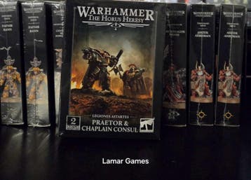 Warhammer The Horus Heresy Praetor and Chaplain Consul, Ophalen of Verzenden, Nieuw