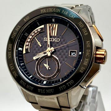 Seiko - BRIGHTZ Executive Line SAGA141 - 7 Diamonds - Solar