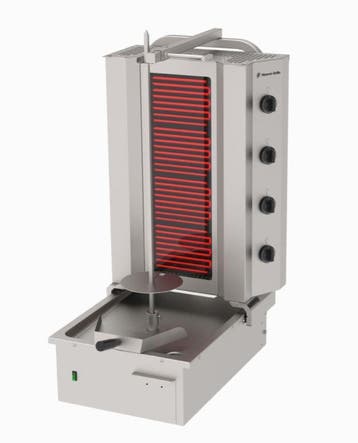 Occasion Naomi Elektrische DÃ¶ner Grill 4 elementen, Ophalen, Gebruikt, Fornuis, Frituur en Grillen