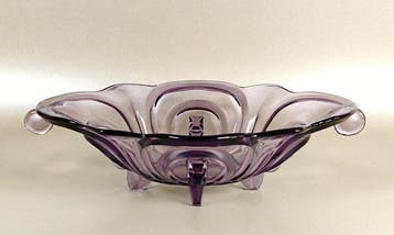 Walther & Sohne - Schaal - Model Irene - Glas - Amethist