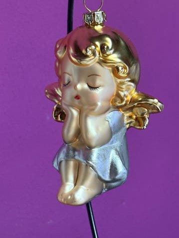 Inge-Magic: kind-engel als kerstornament, glas, 2002-2005, 2, Diversen, Nieuw
