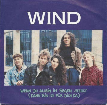 Single vinyl / 7 inch - Wind  - Wenn Du Allein Im Regen S..., Cd's en Dvd's, Verzenden, Zo goed als nieuw, 7 inch, Overige genres