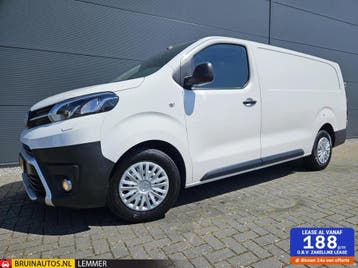 Zakelijke lease - Toyota ProAce Worker 2.0 D-4D Airco, Gebruikt, Euro 6, Wit, Handgeschakeld