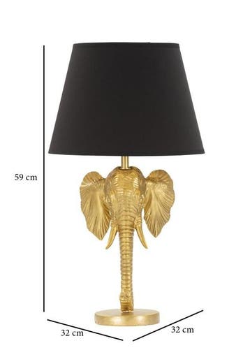 TAFELLAMP OLIFANT CM Ø 32X59, Huis en Inrichting, Ophalen of Verzenden, Nieuw