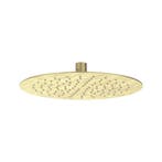 IVY Hoofddouche Slim 25 cm - Eco-air - Geborsteld Mat Goud, Ophalen of Verzenden, Nieuw