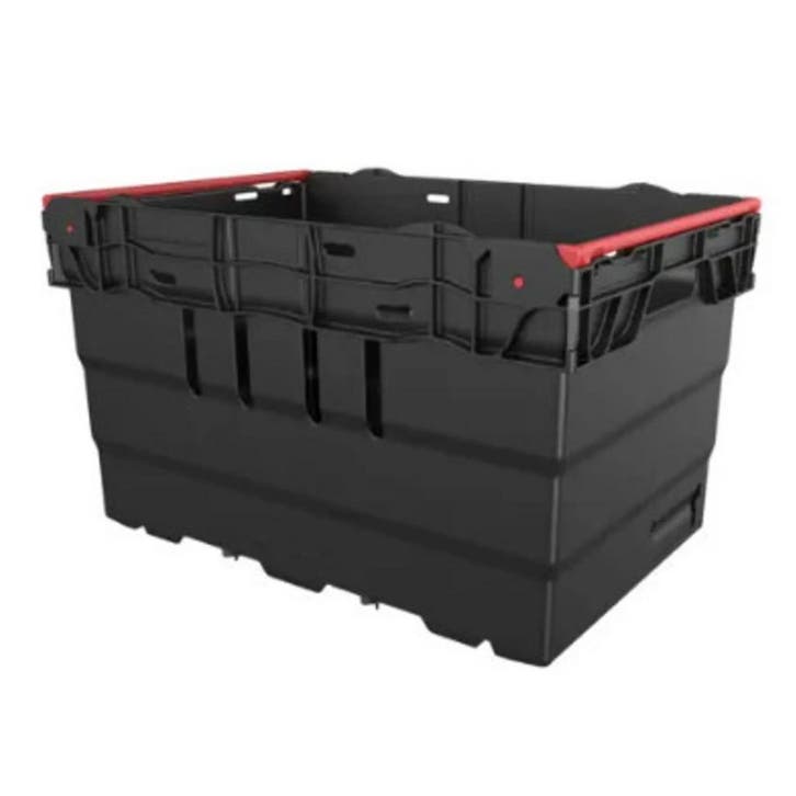 Nestbare Stapelbak, 600x400x360 mm, euronorm, zwart, Zakelijke goederen, Kantoor en Winkelinrichting | Magazijn, Stelling en Opslag