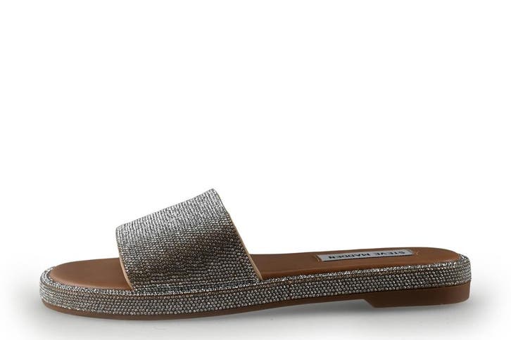 Steve Madden Muiltjes in maat 35 Zilver, Kleding | Dames, Schoenen, Overige kleuren, Zo goed als nieuw, Overige typen, Verzenden