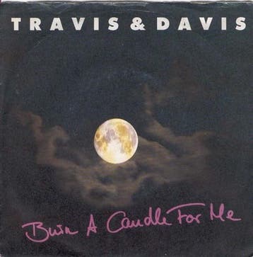Single vinyl / 7 inch - Travis &amp; Davis - Burn A Candl..., Verzenden, Zo goed als nieuw, 7 inch, Rock en Metal