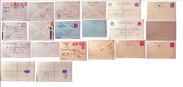 Britse Gemenebest 1942/1943 - WOII RAF West-Afrika (Gambia), Gestempeld