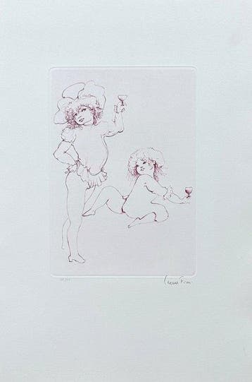 Leonor Fini (1907-1996) - Livresse de la jeunesse, Antiek en Kunst