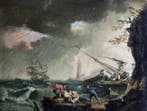 Claude Joseph Vernet (1714-1789), Kring van - Marina con, Antiek en Kunst, Kunst | Schilderijen | Klassiek
