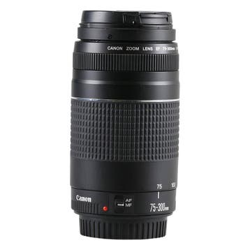 Canon EF 75-300mm f/4-5.6 III met garantie, Ophalen of Verzenden, Gebruikt