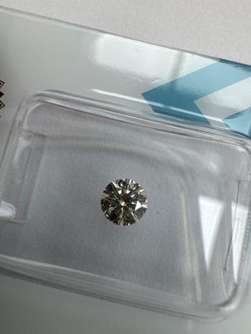 Zonder minimumprijs - 1 pcs Diamant (Natuurlijk gekleurd) -, Nieuw