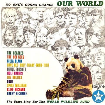 LP gebruikt - Various - No Ones Gonna Change Our World, Verzenden, Zo goed als nieuw, Overige formaten